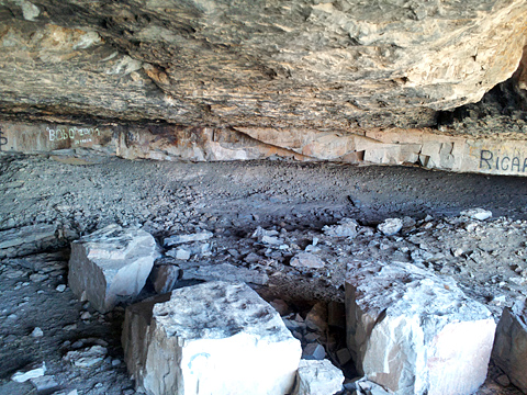 Bishop's Cap Peak Cave -- Dona Ana, New Mexico
